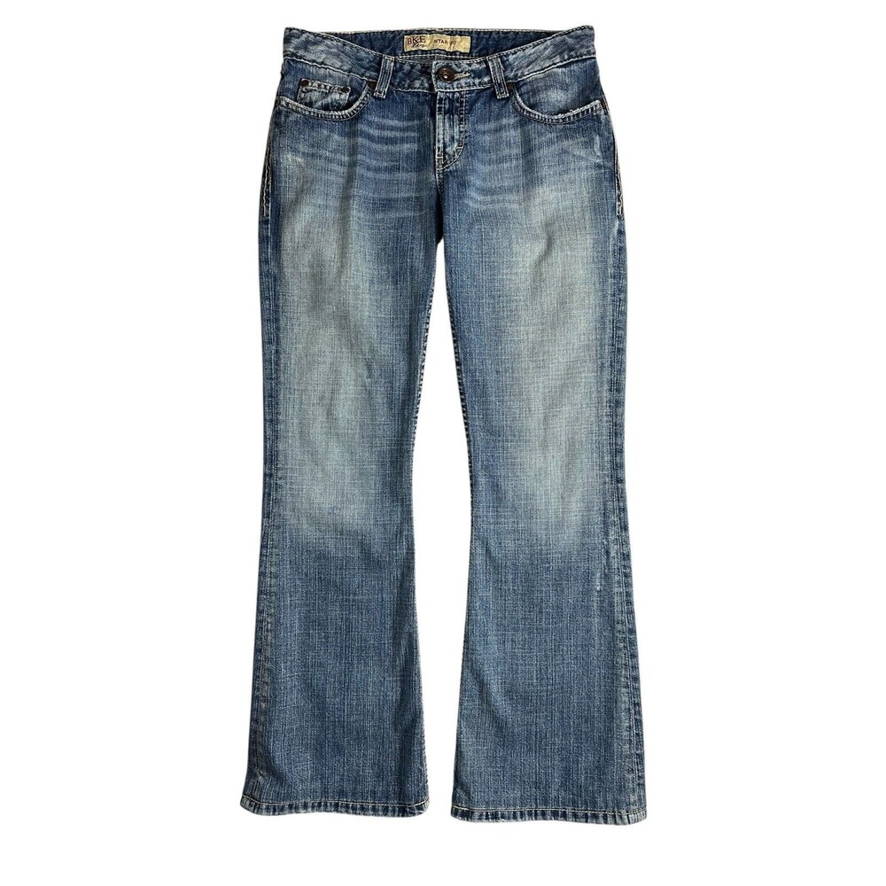 Buckle BKE Women's Star 20 Low Rise Flare Jeans Size 28 Festival Casual School